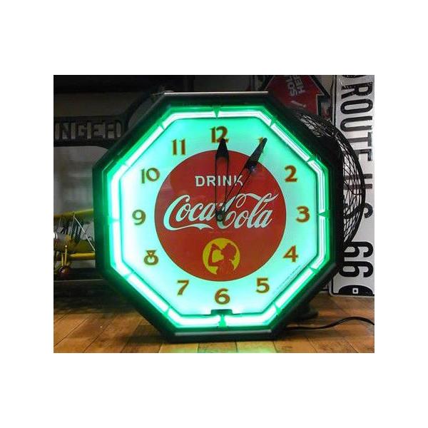 アメリカン雑貨　コカ・コーラ　ネオンクロック コカコーラ LED ネオンクロックアメリカン雑貨 | アメリカン