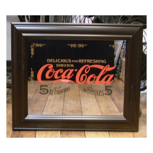 激レア】ヴィンテージ コカコーラ パブミラー アメリカン雑貨