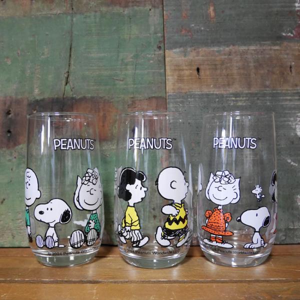スヌーピー ライン グラス SNOOPY コップ PEANUTS GLASS