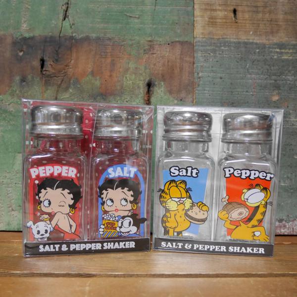 アメリカンダイナー ソルト＆ペッパー シェイカー SALT&PEPPER SHAKER ベティブープ ガーフィールド