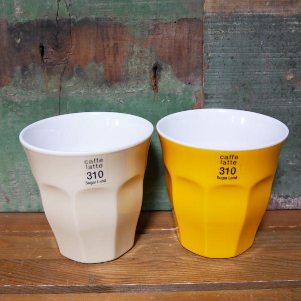 カフェラテ タンブラーカップ 2Pセット caffe latte メラミンカップ