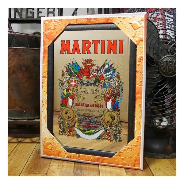 ビンテージ パブミラー マルティーニ Martini & Rossi イギリス 【公式