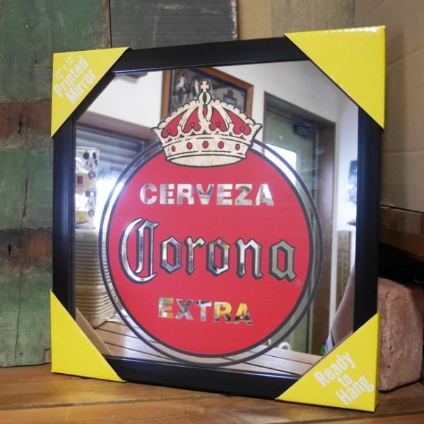コロナ パブミラー Corona アンティーク 看板 アメリカン雑貨 コロナ パブミラー インテリア ウォールミラー 鏡 CORONA VINTAGE