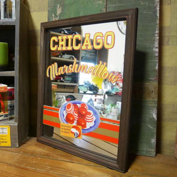 アイリッシュパブやアメリカンバーのインテリアには欠かせない、オールドアメリカンなパブミラーCHCAGO Marshmallowです。アメリカ・ヨーロッパのBARなどでもインテリアとして大活躍しているパブミラー。お気に入りの場所に設置してお部...