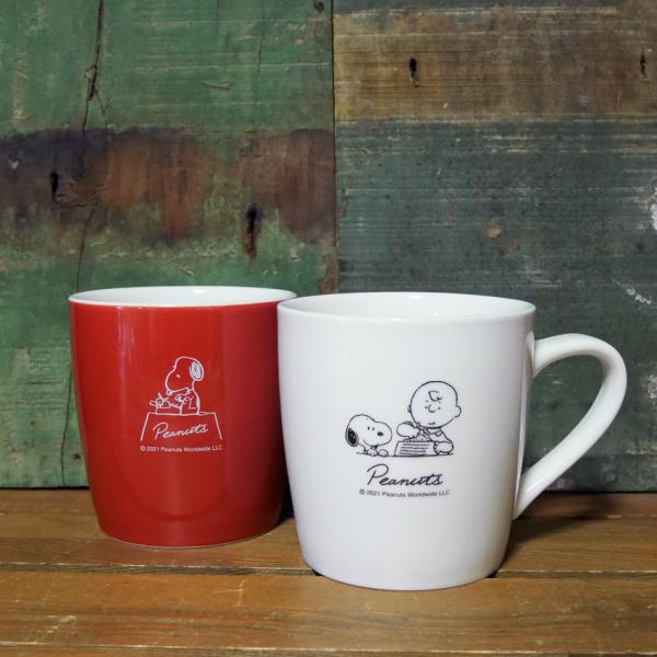 スヌーピー シンプル マグカップ SNOOPY コップ