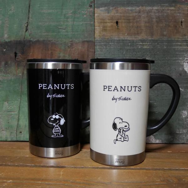 スヌーピー スリムサーモマグ フタ付き マグカップ SNOOPY コップ PEANUTS SLIM THERMO MUG