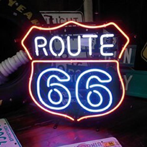 ROUTE 66 ネオンサイン ネオン管 NEON SIGN : アメリカン雑貨のグッズ