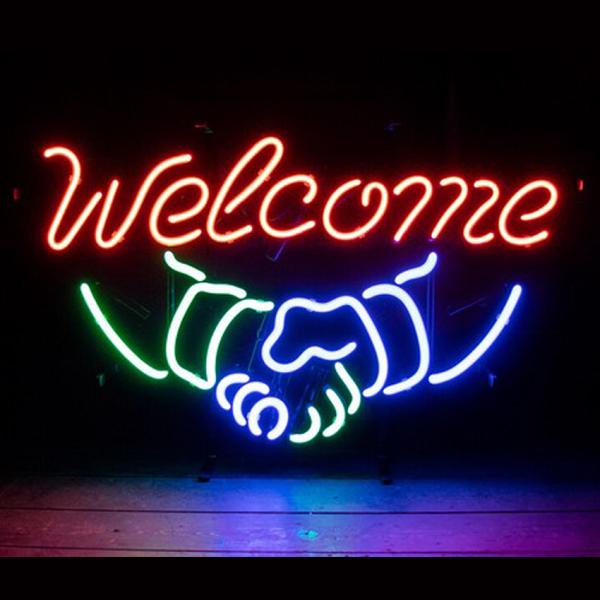 WELCOME ネオンサイン ウェルカム ネオン管 NEON SIGN WELCOME ネオンサイン ウェルカム ネオン管 NEON SIGN