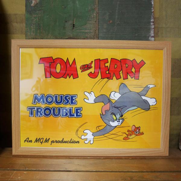 【専用出品】トムジェリポスター　額付50×50cmサイズ　および　A1サイズ goodsfarm_pos-a-155