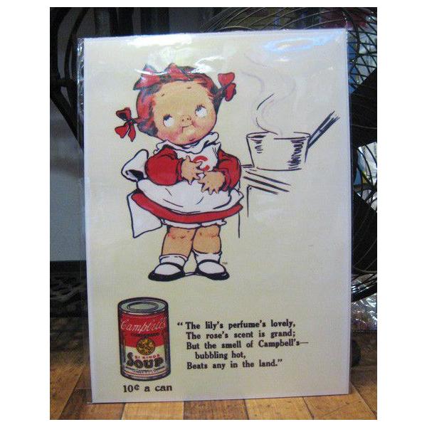 キャンベルスープ ストアディスプレイ アメトイ 非売品 アドバタイジン h4b2 キャンベル ポスター アメリカンインテリア Campbell Soup アメリカン