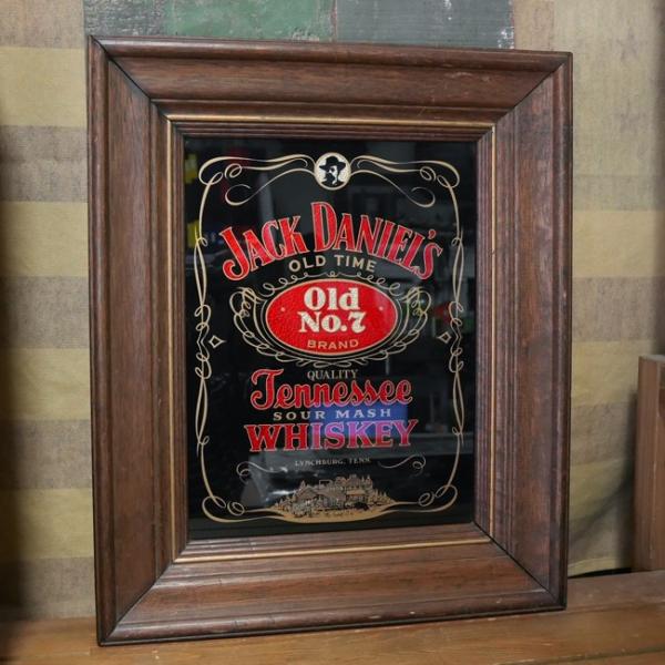 アンティーク パブミラー ジャックダニエル 鏡 JACK DANIEL'S アンティーク パブミラー ジャックダニエル 鏡 JACK DANIEL'S