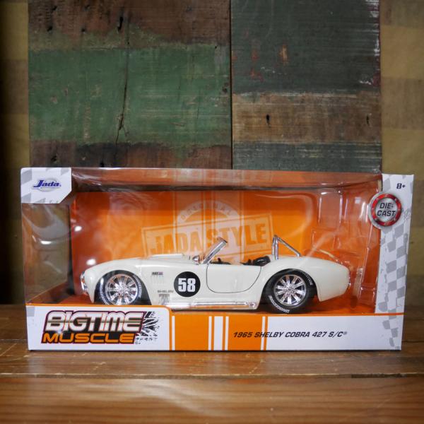Jada シェルビー コブラ 1965 Shelby Cobra 427 S/C 1/24 レトロ