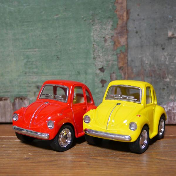ワーゲンビートル ダイキャストミニカー 2Pセット Little Beetle プルバックミニカー