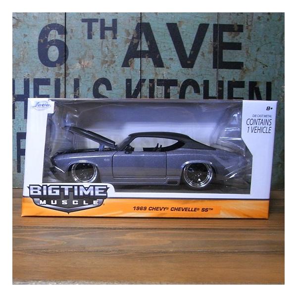 シボレー シェベル ミニカー 1/24 JADA TOYS 1969 CHEVY CHEVELLE SS