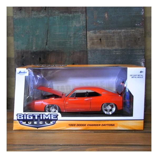 レトロミニカー 1969 DODGE CHARGER DAYTONA 1：24サイズ ダッジ
