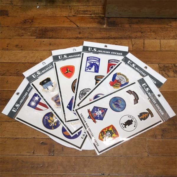 U.S. ミリタリー ステッカー MILITARY STICKER ステッカーシール