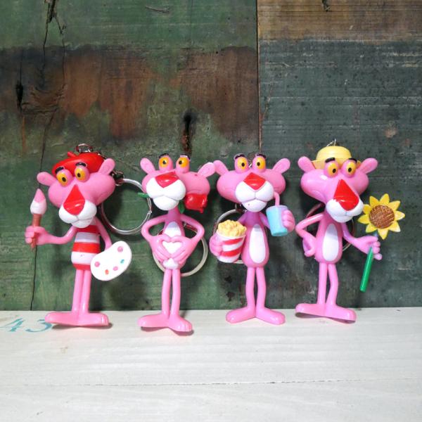 キーホルダー ピンクパンサー PINK PANTHER キーチェーン フィギュア