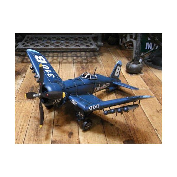 ブリキのおもちゃ 飛行機 戦闘機 コルセア : アメリカン雑貨のグッズ