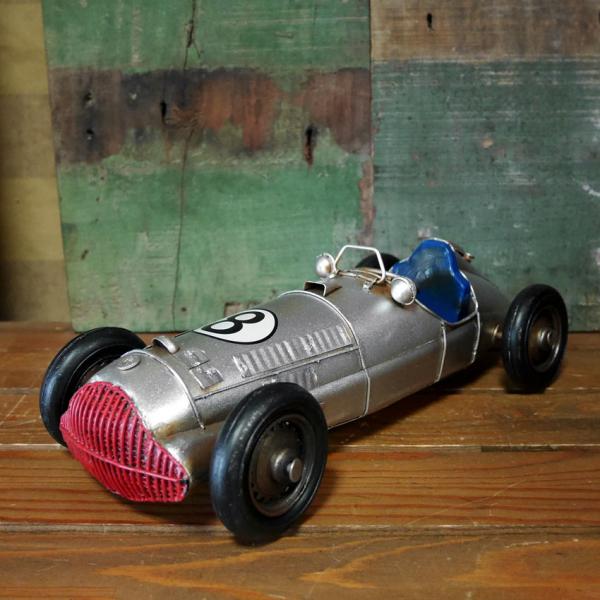 レーシングカー インテリア racing car ブリキのおもちゃ : アメリカン