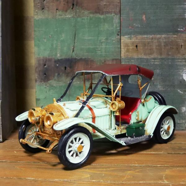 ブリキ 英国 イギリス クラシックカー インテリア雑貨 ブリキ看板 b-195 ルート66 アメリカン雑貨 ヴィンテージ