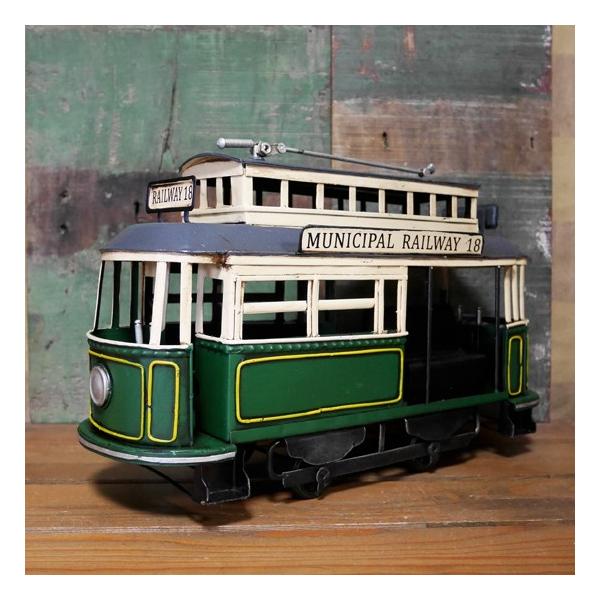 トロリーカー 路面電車 ブリキのおもちゃ 鉄道 アンティーク インテリア Buyee Buyee Japanese Proxy Service Buy From Japan Bot Online