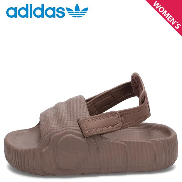 アディダス オリジナルス adidas Originals ストラップサンダル アディレッタ 22 エクストララージ レディース W 厚底 ADILETTE 22 XLG W ブラウン IE5648 爆買