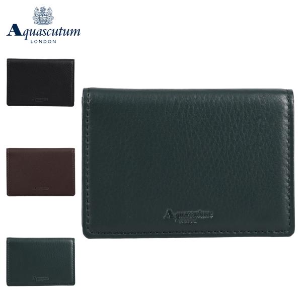 カードケース　定期入れ　名刺入れ　アクア Aquascutum アクアスキュータム AQUASCUTUM カードケース パス
