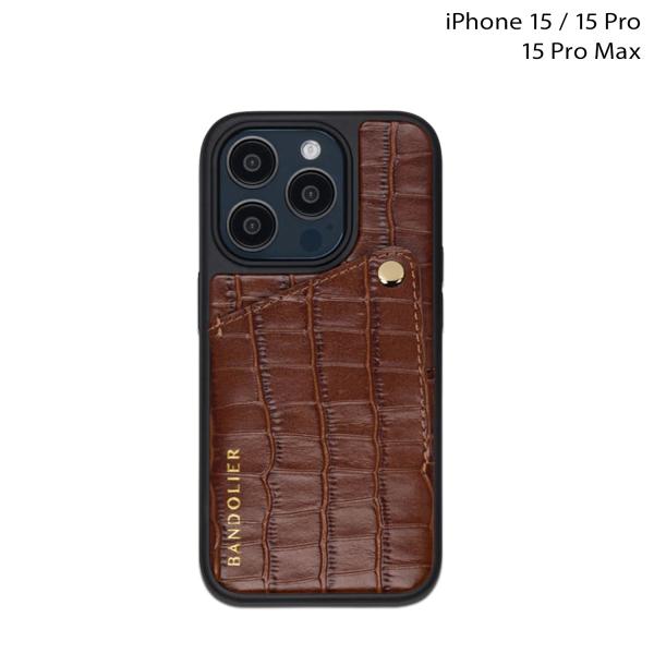 バンドリヤー　BANDOLIER iPhone15　ケース　ショルダー Amazon.co.jp: BANDOLIER バンドリヤー iPhone 15 Pro Max