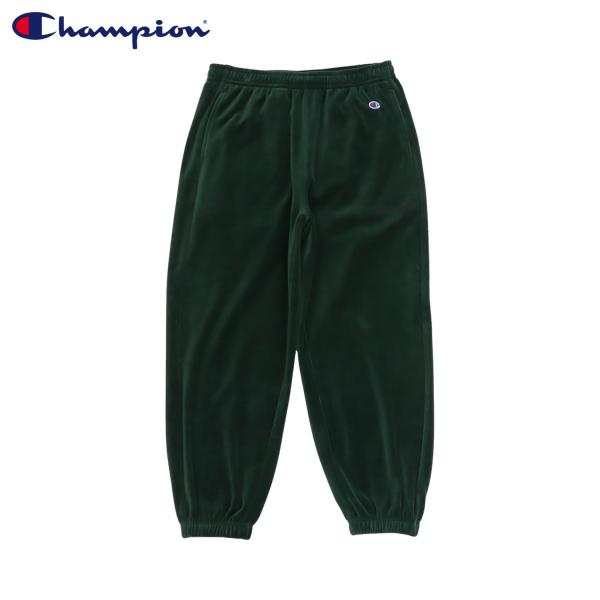 チャンピオン Champion パンツ ロングパンツ メンズ ベロア LONG PANTS ブラック ネイビー ダークグリーン 黒 C3-C212 爆買