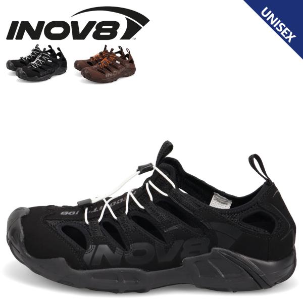 inov-8 イノヴェイト レコライト 190 サンダル スポーツサンダル メンズ レディース RECOLITE 190 ブラック ブラウン 黒 NO6FSD02UB