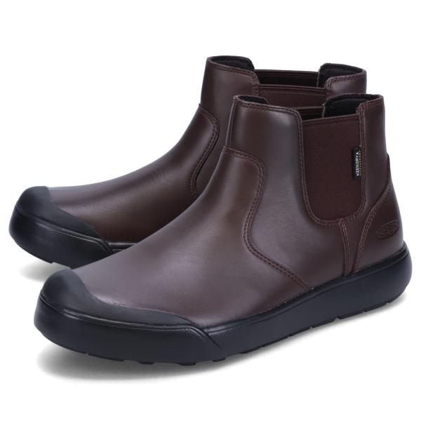 【美品】KEEN キーン 防水 チェルシーブーツ サイドゴア アウトドア 通勤 KEEN（キーン） サイドゴアブーツ エレナ チェルシー ウォーター