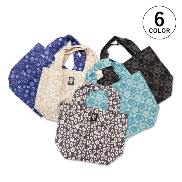MARY QUANT マリークヮント エコバッグ 折りたたみ レジバッグ トート ショッピング レディース マリクワ 小さめ 192014 メール便 ギフト対応不可 爆買