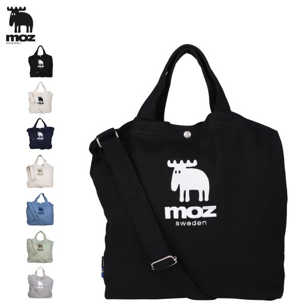moz モズ トートバッグ ショルダー メンズ レディース キャンバス 斜めがけ B4サイズ対応 軽量 SHOULDER TOTE BAG ZZHC-01 爆買