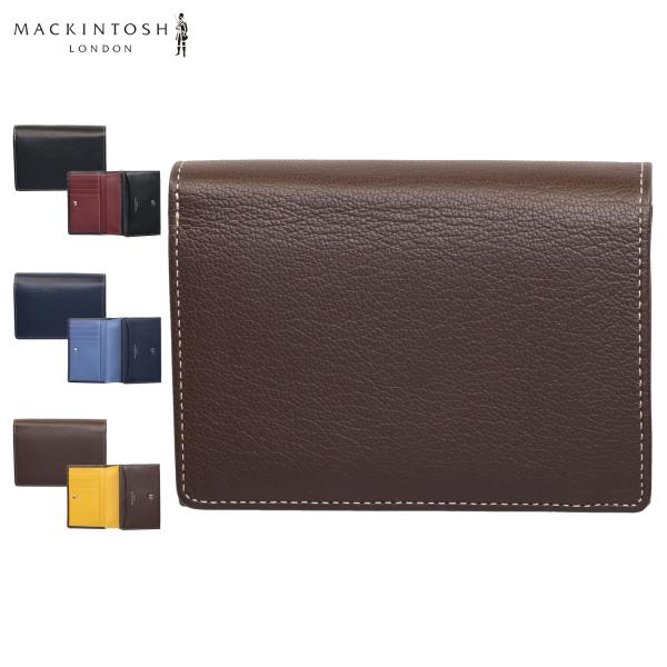 マッキントッシュロンドン MACKINTOSH LONDON 財布 二つ折り ミニ ムース メンズ 本革 小銭入れ付き 6060071 MACKINTOSH LONDON（マッキントッシュ ロンドン） 財布 二つ折り ミニ