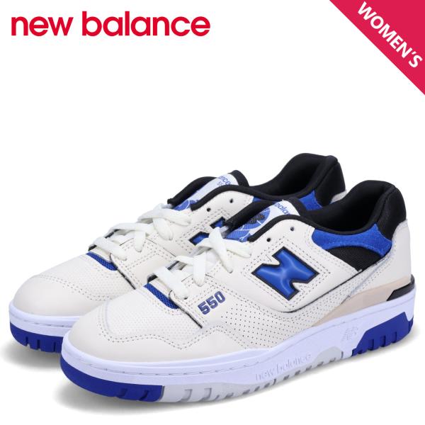訳あり BOX破損 ニューバランス new balance 550 スニーカー レディース Dワイズ ブルー BB550VTA 返品不可 New Balance（ニューバランス） 訳あり BOX破損 new balance 550