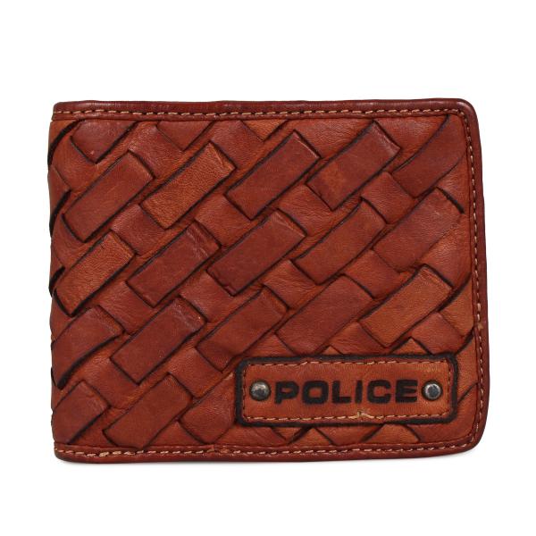 ポリス POLICE 財布 二つ折り メンズ メッシュ MESH WALLET ブラック ブラウン カーキ 黒 PA-70301 goodslabo_plc-iii-pa-70301