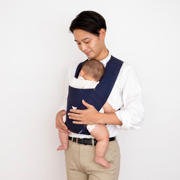 パパコソ papakoso パパダッコ 抱っこ紐 メンズ 日本製 クロス式 キャリータイプ グレンチェック papa-dakko PD-GC