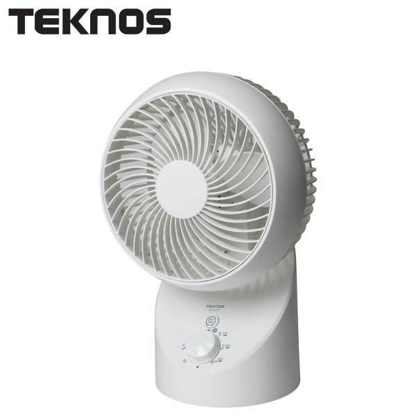 テクノス TEKNOS サーキュレーター 扇風機 首振り 18cm CIRCULATOR ホワイト 白 SAK-333GT 爆買