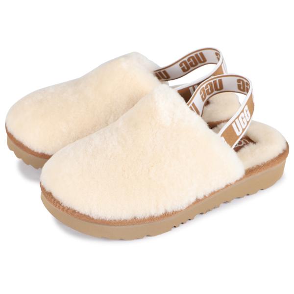 UGG フラッフイヤークロッグサンダル 14.5 goodslabo_ugg-1123633k-nat