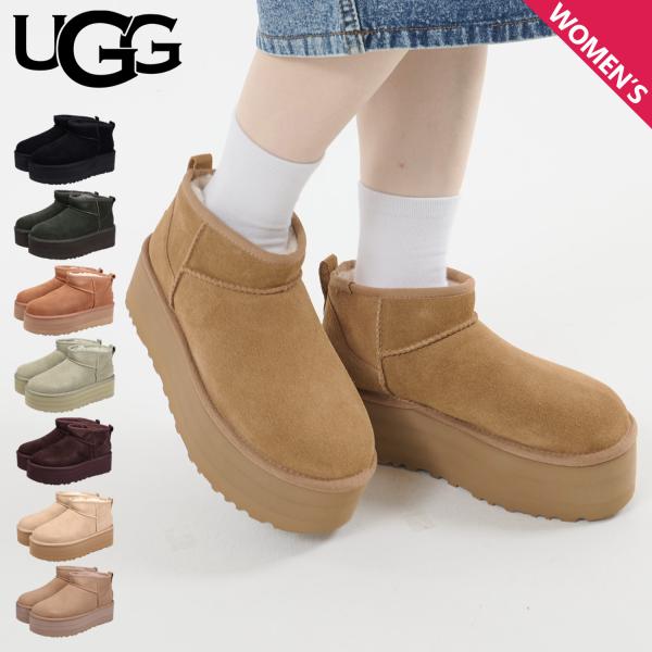 UGG アグ プラットフォーム ムートンブーツ クラシック ウルトラ UGG アグ プラットフォーム ムートンブーツ クラシック ウルトラ