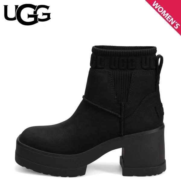 UGG アグ ブーツ ショートブーツ モクシー チェルシー レディース 厚底 耐水 MOXY CHELSEA ブラック 黒 1171475 爆買