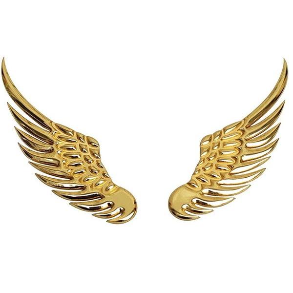 車用 ステッカーデカール 翼 ウィング 羽 エンブレム おしゃれ メッキ Buyee Buyee 日本の通販商品 オークションの代理入札 代理購入