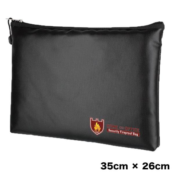 「防水性能」と「耐火性能」を兼ね備えた2WAY仕様。書類、ファイル、タブレットも入る「オーバーA4サイズ」。通帳、現金、パスポート、貴金属などの貴重品もまとめて収納できます。サイズ：約 35cm × 26cm × 3.5cm重量：約 165...
