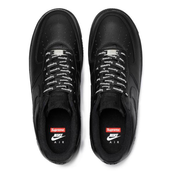 supreme x nike air force 1 black