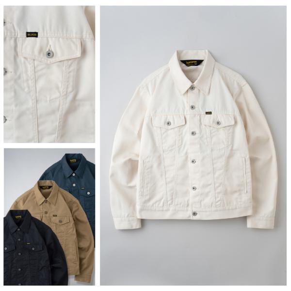 35��OFF!!�@BLUCO �u���R 1302 TRACKER JACKET �g���b�J�[�W���P�b�g 4color BLK /IVO/KHK/NVY �W���P�b�g ���i�摜1