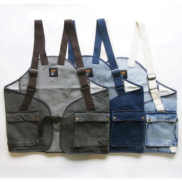 【未使用品】新作 ブルコ デニム ユーティリティ ベスト　151-35-010 BLUCO（ブルコ） BLUCO 151-35-010 12oz DENIM UTILITY VEST デニム