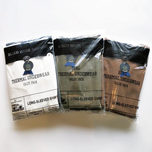 BLUCO（ブルコ） OL-014-022 2PAC THERMAL SHIRTS -Set in Sleeve - 2