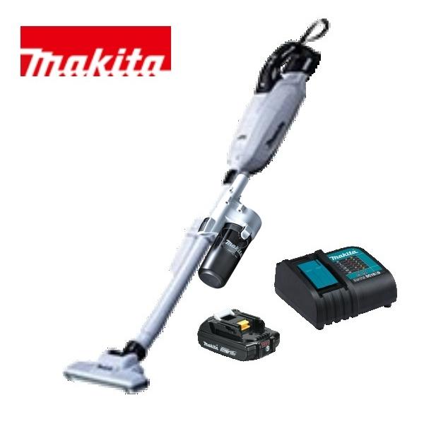 Makita - マキタ　充電式クリーナ 18V バッテリー・充電器付　CL285FDRFW　白 楽天市場】[正規店 1年保証] マキタ 掃除機 18V 紙パック式 充電