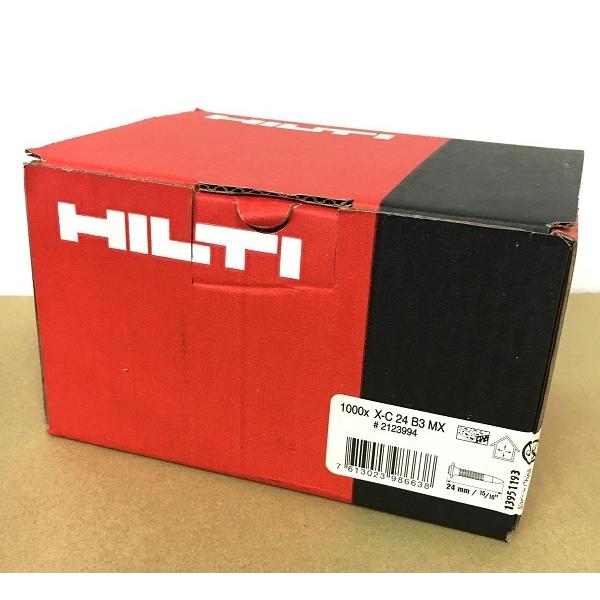 HILTI ヒルティ BX 3用ピン (連発) X-C 24 B3 MX (9000本) 24mm HILTI ヒルティ BX 3用ピン (連発) X-C 24 B3 MX (9000本) 24mm