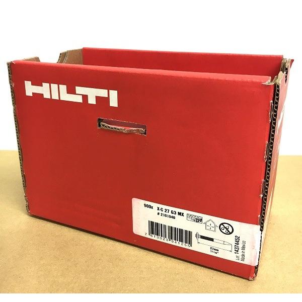 HILTI ヒルティ GX3/120用 ガスピン X-C 27 G3 MX (900本) 鋲打 HILTI ヒルティ GX3/120用 ガスピン X-C 27 G3 MX (900本) 鋲打